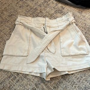 Large pair of off white shorts. Lightly worn.